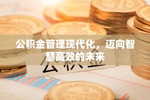 晋城公积金管理现代化，迈向智慧高效的未来