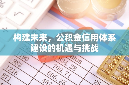 晋城构建未来，公积金信用体系建设的机遇与挑战